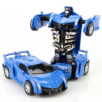 Kul Otroci Igrače Film Akcijski Slika Preoblikovanje Modelov Avtomobilov Deformacije Roboti Rambo Trenje Pogon Zamenljiva Igrača