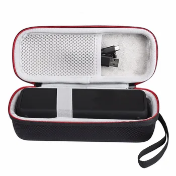 Prenosno Vrečko za Shranjevanje EVA Trdi Primeru Potovanja Izvajanje Vrečko za Shranjevanje Primeru Črno Za Anker SoundCore 2 Brezžični Bluetooth Zvočnik