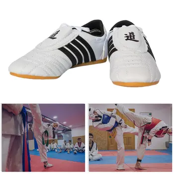 Boks Taekwondo Čevlji za Moške, Visoke Kakovosti Dihanje Kung Fu Čevlji Wushu Taichi Borilne veščine Karate, Rokoborba Boj Superge