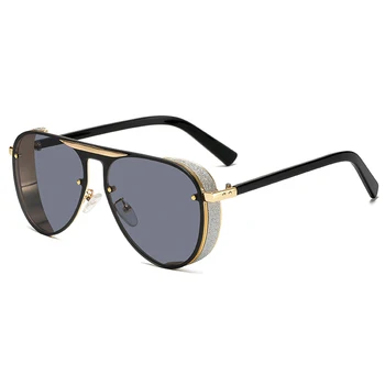 Blagovno znamko, Design, Modna sončna Očala Nove Ženske Kovinska sončna Očala Lady Luksuzni Sunglass UV400 Odtenki Očala Oculos de sol