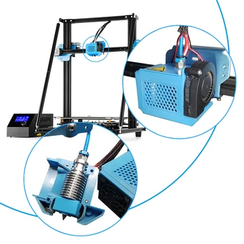 Za Creality 3D CR10-V2 Serija 3D Tiskalnik Hotend Iztiskanje Kit Silikonski Pokrov 3D Tiskalnik Dodatki