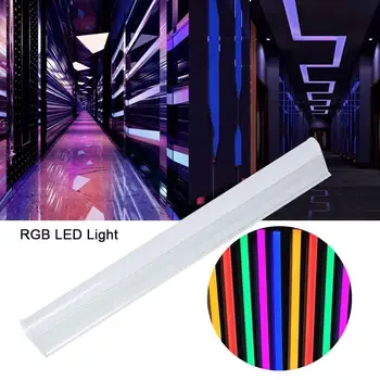 T5 Barvne LED Cev za Odvajanje Toplote Visoko Svetlost 220V 5W 2835LED RGB Cev Lučka Dobro za Dom KTV Bari Restavracije
