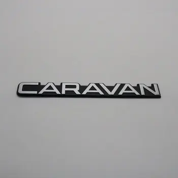 Za Dodge Grand Karavana Emblem Nalepke, Črno Srebrna Avto Logotip Značko Tovarniška Ploščica