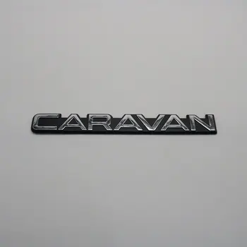 Za Dodge Grand Karavana Emblem Nalepke, Črno Srebrna Avto Logotip Značko Tovarniška Ploščica