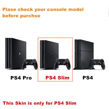 PS4 Nalepke Za Playstation4 Slim/Pro Konzolo In Krmilnik Vinil Kože Decals Vino Zaščitna Nalepka