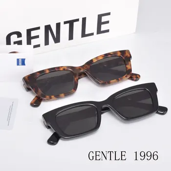 Korejska Znamka, Design sončna Očala NEŽEN 1996 Acetat Kvadratnih Očala Okvirji UV400 Očala Ženske Moški Z ohišjem