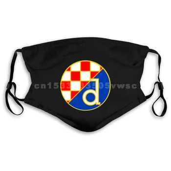Nk Dinamo Zagreb Hrvaška Nogomet Champs Masko Kul Priložnostne ponos Masko moške Spolne Moda Masko smešno Maskss;