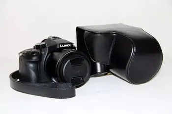 Fotoaparat Torba PU Usnje Primeru Kritje Za Panasonic Lumix DMC-FZ1000 FZ1000 DSLR Z Ramenski Trak