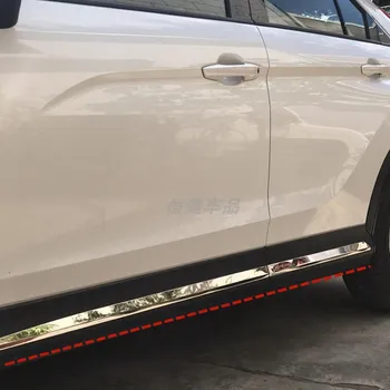 Za Mitsubishi Eclipse Križ 2018-2019 Visoko kakovostnega nerjavečega jekla Telo trim Anti-Zbadanje varstvo Okras Avto styling
