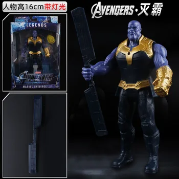 Marvel Superheros ModelSpiderman Iron Man Black Panther Captain America Thanos Zdravnik Čudno Thor Figuric Model Igrača Darilo