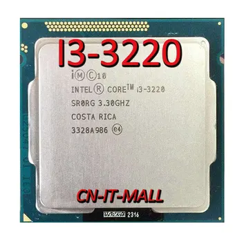 Intel Core i3-3220 CPU 3.3 GHz, 3MB Predpomnilnika, 2 Jedri 4 Nitmi, LGA1155 Procesor