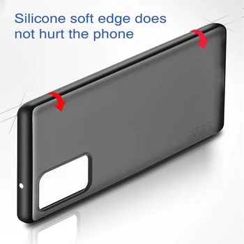 X-Ravni Prozorno Ohišje Za Samsung Note 20 Ultra Težko PC Mehki Silikonski Rob Nazaj Telefon Pokrovček Za Samsung Galaxy Note 20 Primeru