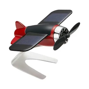 Avto Notranje Opreme Solarno Letalo Model Auto Sredinski Konzoli Deoration Avto Osvežilcev Zraka Za Avto Notranje Opreme Pribor