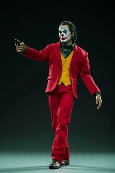 1/6 FS027 Joaquin Phoenix Joker Rdečo Obleko Različica Nov Slog Celoten Sklop Ukrepov Številke za Igrače, Darila Zbirk
