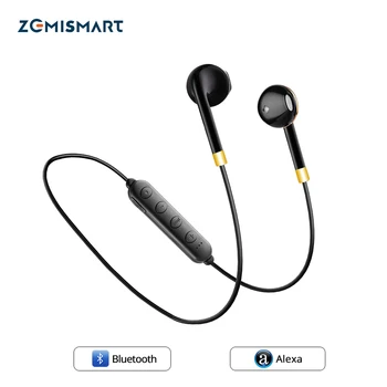 Smart Alexa Slušalke Glas Daljinski Upravljalnik Avtomatizacijo Doma Bluetooth HiFi Stereo Glasbe Na Spletu