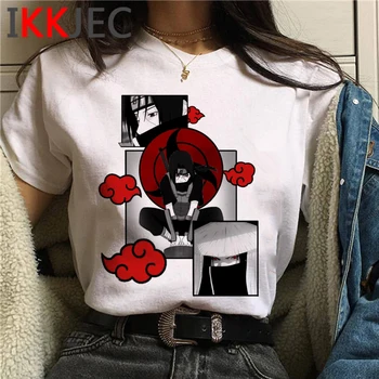 Naruto Sasuke poletnih vrh tshirt femme harajuku priložnostne 2020 kimono t-shirt