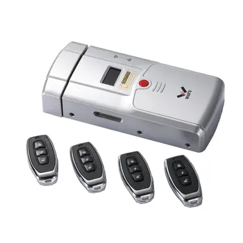 Pametno Elektronsko Zaklepanje HF-011A Bluetooth Omogočen Daljinski upravljalnik brez ključa Zaklepanje Vrat Zapah Vgrajen Alarm za Varnost Doma