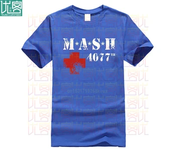 2020 Modela kratek rokav Moda Mash m.a.s.h. Mash Funshirt Zabavno Kult Koreja Film ameriške Vojske 4077 Th Fitnes t-majice