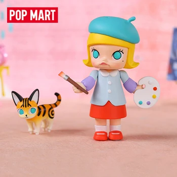 Izvirne Pop Mart Molly Umetnik Serije Slepo Polje Igrače Lutka 13 Slog Naključno eno Cute Anime Slika Darilo