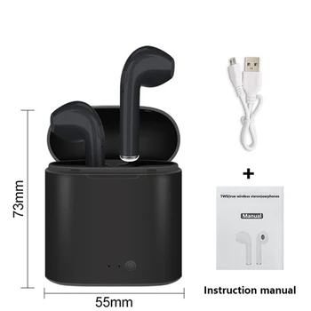 I7s TWS écouteur sans fil Bluetooth 5.0 écouteurs šport écouteurs čelade avec mikro pour téléphone inteligentni Xiaomi Samsung Hu