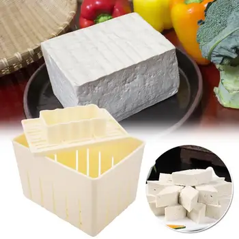 1pc DIY Plastičnih Domače Tofu Maker Pritisnite Plesni Kit Tofu, ki Stroj Set Soje Pritiskom Plesni s Sirom Krpo Kuhinje