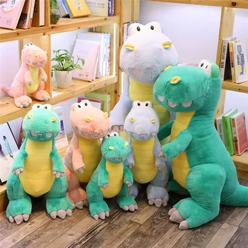 Nov Velikan Dinozaver plišastih igrač hobiji, risanka Tyrannosaurus plišaste igrače, punčke za otroke fantje otroka Rojstni dan Božično darilo