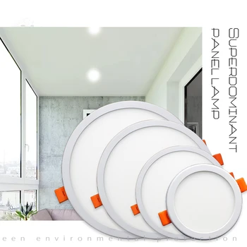 Ultra-tanek LED downlight, 6W 8W 15W 20W Nepremočljiva, topla bela hladna bela vgrajena LED strokovne pozornosti stropne luči