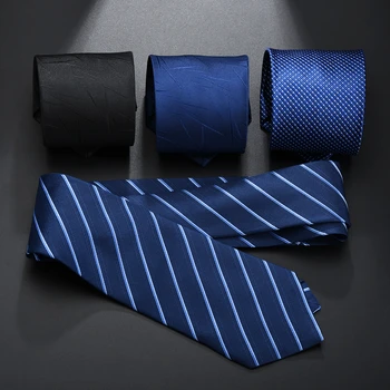 Klasična Kariran Vratu Vezi za Moške Priložnostne Obleke, Kravato Trak, Modra, Rdeča Mens Neckties Za Poslovne Poroko Moških Vezi Majica Dodatki