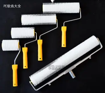 Spike roller epoksi roller tla orodja za odstranjevanje mehurčkov Zob višina: 12 mm