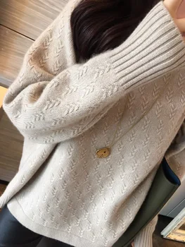 Ženske kašmir pulover 2019 nove priložnostne puloverju Turtleneck pletenine barva Visokim ovratnikom debel Vrhovi velikih velikost pulover