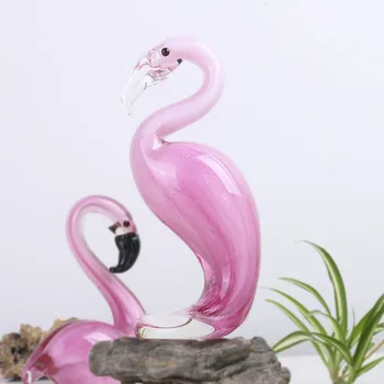 H&D Ročno Pihano Pink Flamingo 6.6
