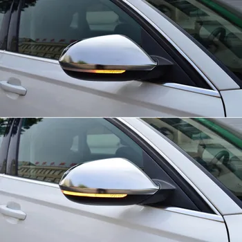 LED Dinamični Vključite Opozorilne Luči Za Audi A6 C7 C7.5 RS6 S6 4G 2 kosa Avto Strani Krilo Rearview Mirror Blinker Kazalnik 2012-2018
