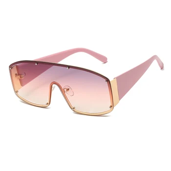 Kvadratni Prevelik sončna Očala Ženske Moški Modni očala za Sonce Luksuzne blagovne Znamke Letnik Odtenki UV400 Očala Oculos Lunette De Soleil
