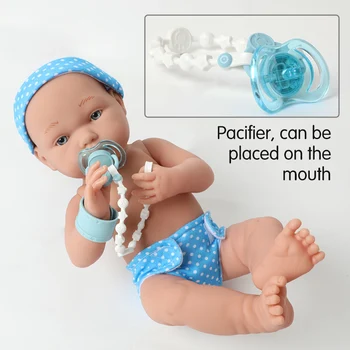 16-inch bebe rodi Punčko nepremočljiva mehko silikonsko Boneca 40 CM za celotno telo, Realno newborn baby Cucla Hlačke Za Igrače darilo