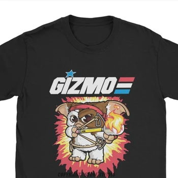 Gremlins T-Shirt Gizmo 80. Film Mogwai Pošast Retro Sci Fi Prosti čas Tees Čisto Nov Camisas 3D Tshirts Moška Majica