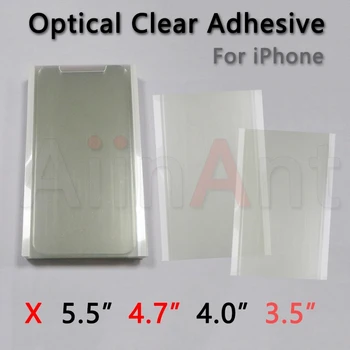 OCA Za iPhone 4 in 4s 5s 5 6 6s 7 8 Plus X 6 G 7G 8G Zaslon na Dotik Stekla Izvirnih Optičnih Jasno Lepilo Lepilo Nalepke Za Mitsubishi