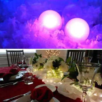 100 kozarcev/veliko 100 X Krog Led Bliskavico Žogo Lučka Balon Svetlobe dolg čas pripravljenosti za Papir Luč Balon Svetlobe Stranko Poroko Decorat