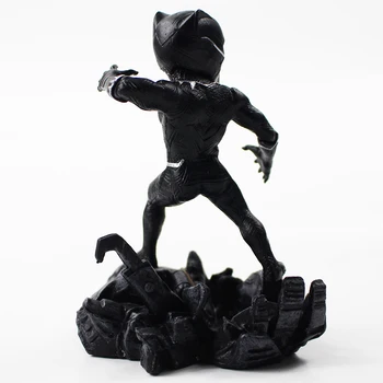 9 cm Marvel Avengers Infinity Vojne Black Panther Q Različica, Super Hero Dekoracija Lutka PVC Akcijska Figura, Zbirka Model Igrača