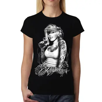 Marilyn Monroe Zvezi Pištolo Ženske T-shirt S-XL Nova