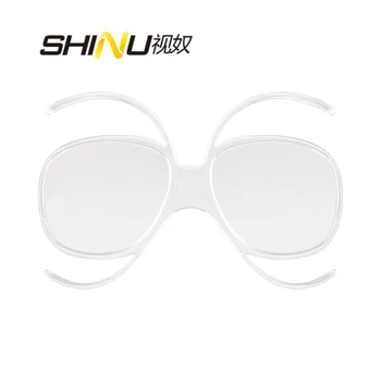 TR90 Ski Goggles Očala za Kratkovidnost Okvir Smučanje Snowboard Očala Adapter Kratkovidnost Inline Frame