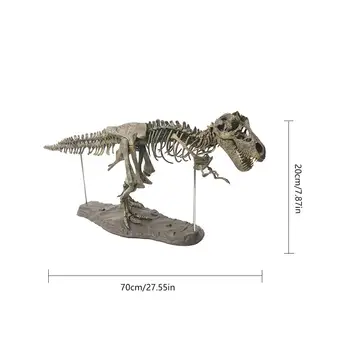Velik Dinozaver 4D Montažo Igračo Okostje Dinozavra otroška Igrača Tyrannosaurus Fosilnih Okostje Simulacija Modela Dekoracijo
