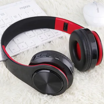 Tourya Slušalke bluetooth slušalke HIFI Stereo glasbe, slušalke Podporo SD FM Z mic za mobilne xiaomi iphone sumsamg MP3