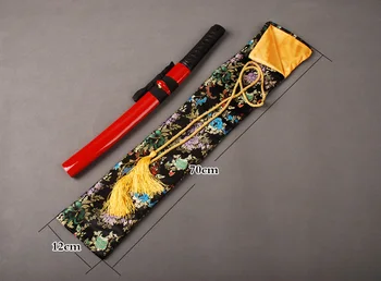 Barvita in Lepa Svila Meč Vrečko za Japonski Samuraj Tanto Vgradnjo Najboljšo Zbirko ali Dobro Darilo