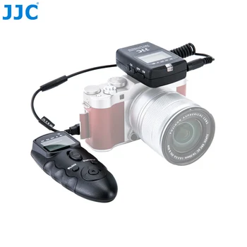 JJC DSLR Fotoaparat 2,4 GHz RF Brezžično Timer Daljinski upravljalnik za FUJIFILM X-H1/X-Pro2/X-A3/X100T/X100F/X-T20 56 Kanali, Nadzor