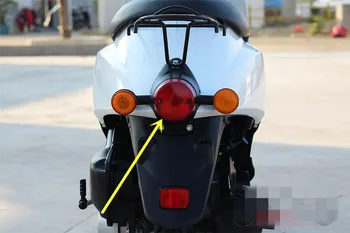 Za Honda DANES AF61/AF67 motorno kolo, scooter luč steklen pokrov Zavornega rep svetlobe skp Zavorna luč pokrov