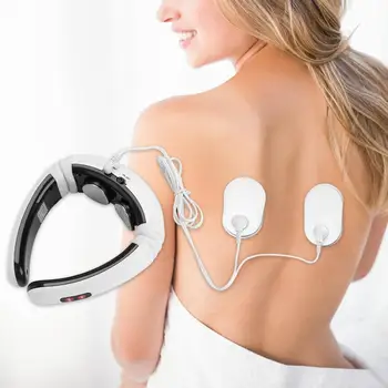 Električni Vratu Massager In Pulse Nazaj 6 Načini Za Nadzor Moči Daleč Infrardeče Ogrevanje Lajšanje Bolečin Orodje Za Zdravstveno Nego, Sprostitev Stroj