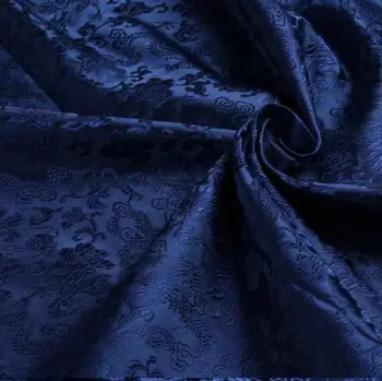 75 cm*100cm cosplay poroka stranka obleko diy kostum obleko tkanine krpo brocade modrem ozadju blue dragon na debelo