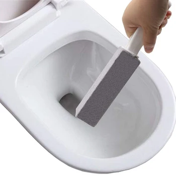 Toilet Bowl Plovca Čiščenje Kamna z Ročico za Čiščenje Wc Trda Voda Tesnila 6 Pack
