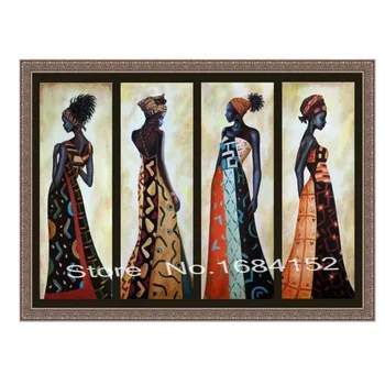 Nov prihod 5D Diy Diamond Slikarstvo Afriška Ženska Navzkrižno Šiv Kit Afriške Umetnosti Diamond Mozaik slike ročno vezenje kroglice