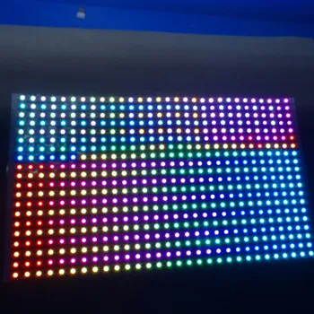 WS2813 naslovljive 30*24 pik RGB barvno prilagodljivo LED, Pixel Plošča Svetlobe;5 vhod